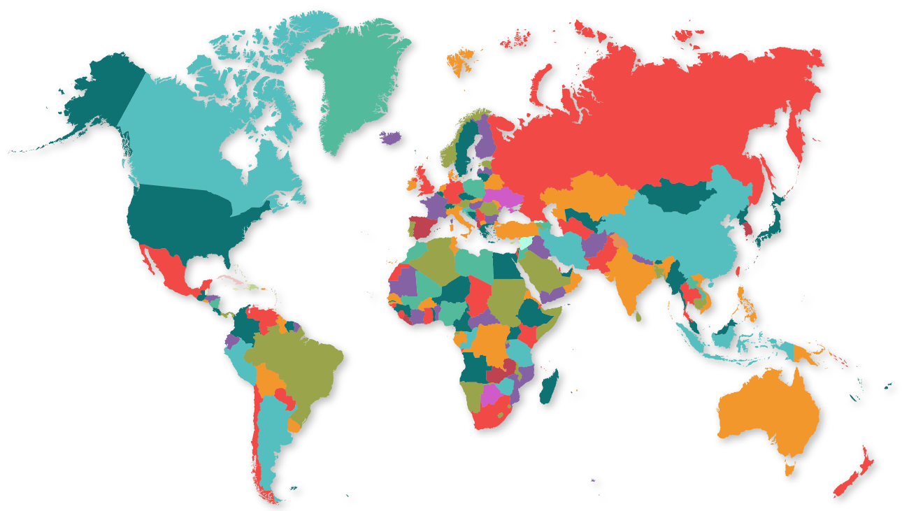mapa-mundo-exportacion mapa paises exportación
